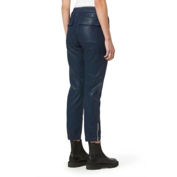 HUDSON JEANS Coated Utility Jogger Jeans in Pageant Blue Coate NWT - Picture 8 of 8